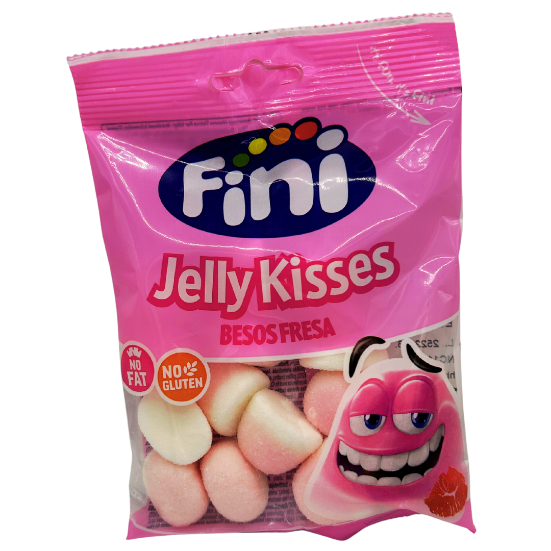 Glutenfreier Fruchtgummi Erdbeer FINI Jelly Kisses