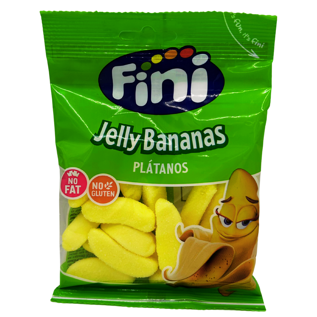 Glutenfreier Fruchtgummi FINI Jelly Bananas