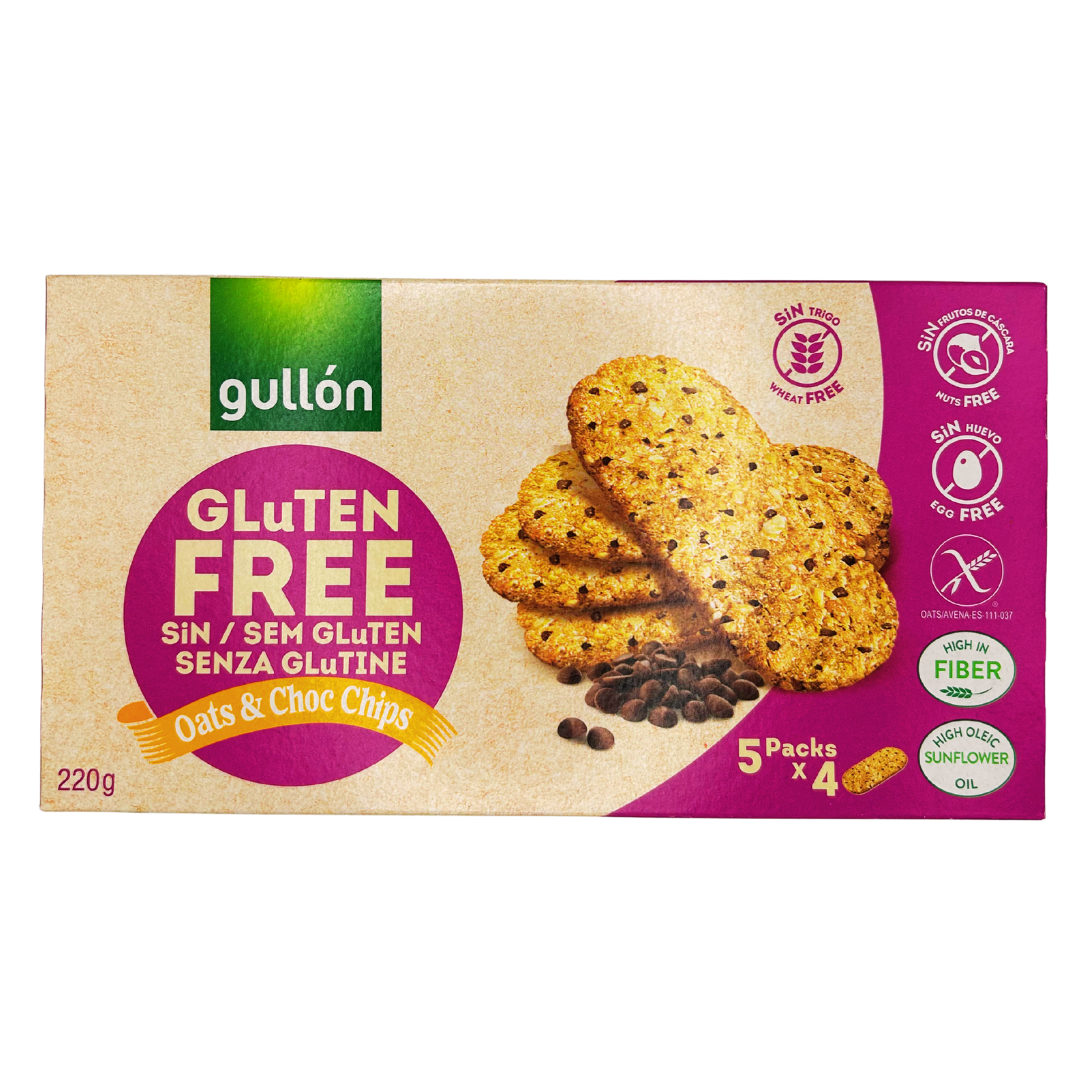Glutenfreie Haferkekse mit Schokostückchen