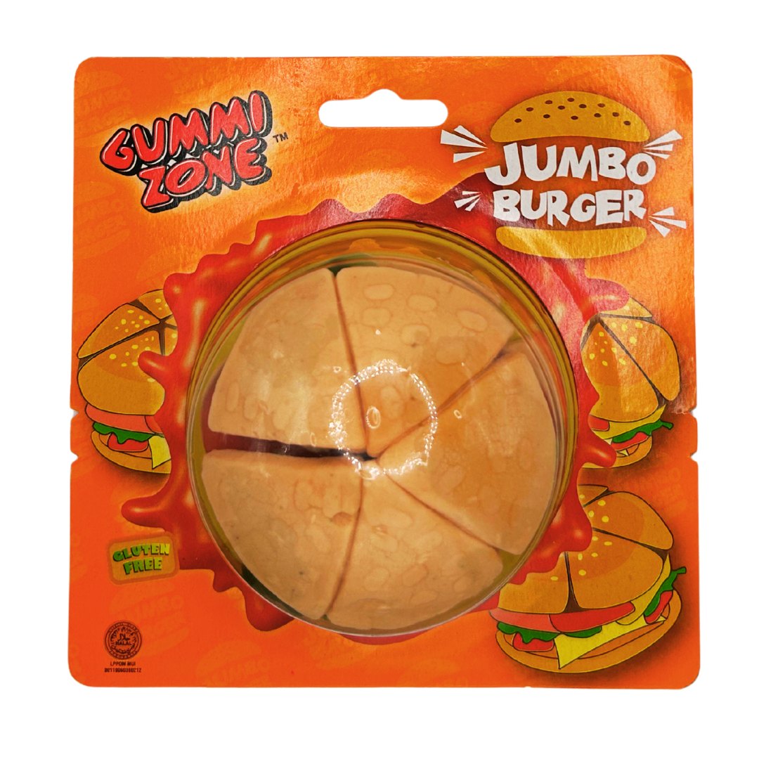 Glutenfreier Fruchtgummi JUMBO Burger