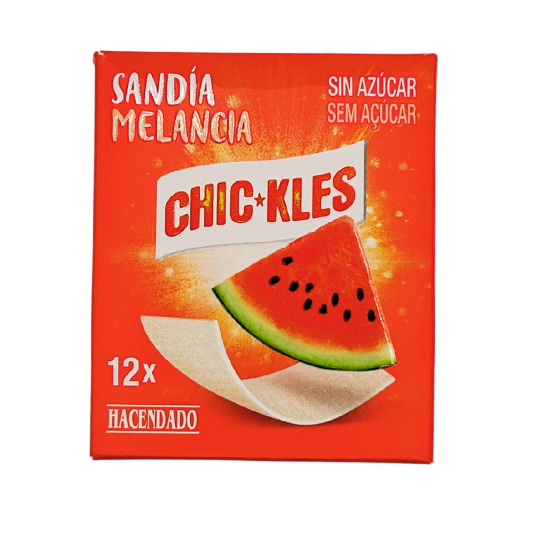 Glutenfreie Kaugummis Wassermelone