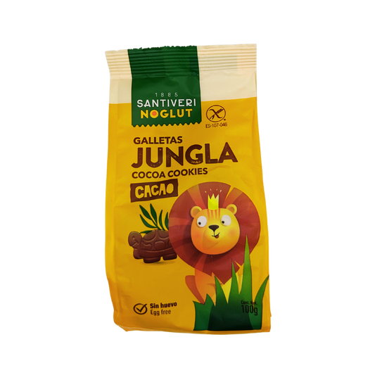 Glutenfreie Schokokekse fuer Kinder Jungle Cookies