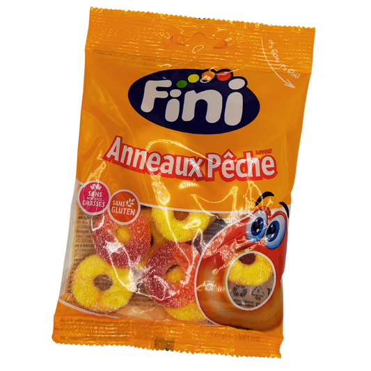 Glutenfreier Fruchtgummi FINI Pfirsichringe