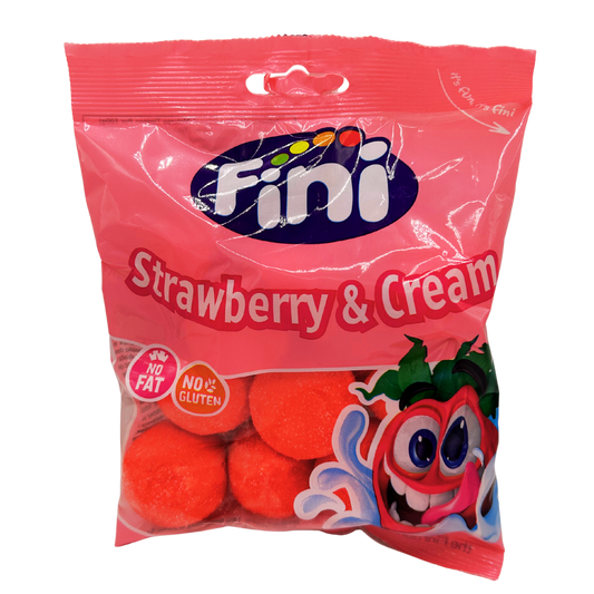 Glutenfreier Fruchtgummi FINI Strawberry und Cream