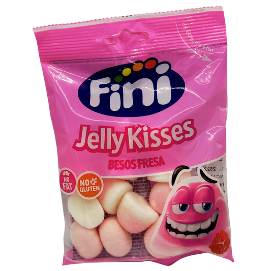 Glutenfreier Fruchtgummi Erdbeer FINI Jelly Kisses