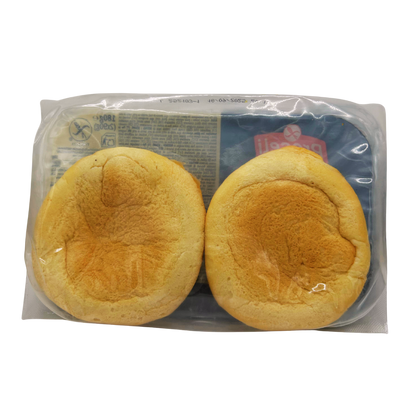 Glutenfreie Hamburger Broetchen Brioche Rueckseite