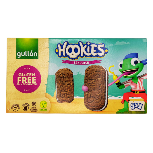Glutenfreie Kekse für Kinder Schoko - Hookies mit Milchcreme