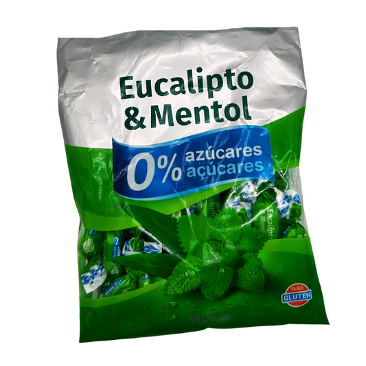 Glutenfreie Eukalyptusbonbons ohne Zucker