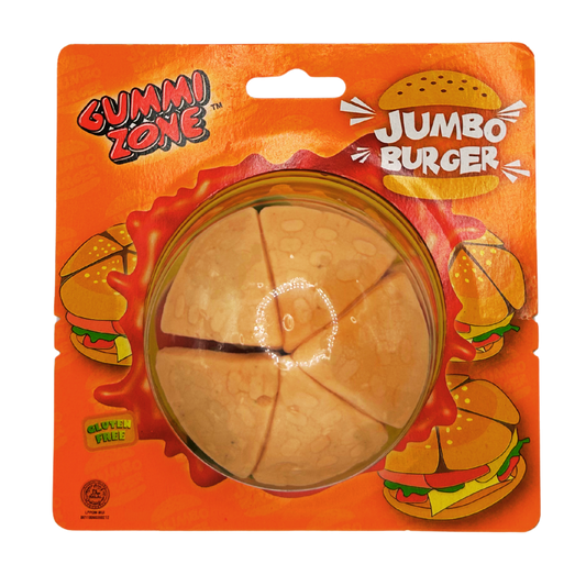 Glutenfreier Fruchtgummi JUMBO Burger
