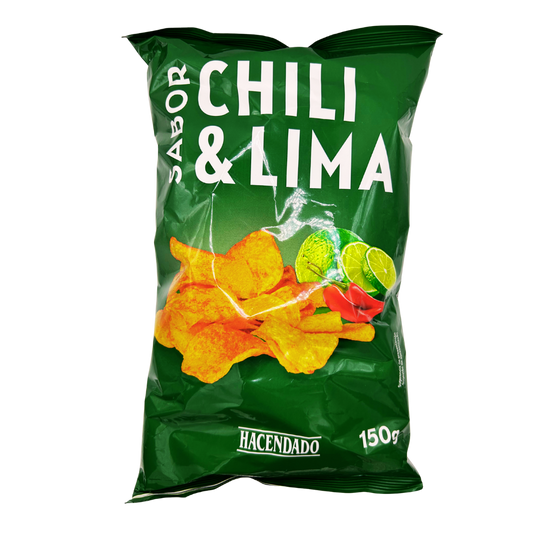 Glutenfreie Chips Chili und Limette