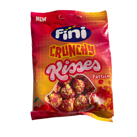 Glutenfreie FINI Fruchtgummis Crunchy Kisses