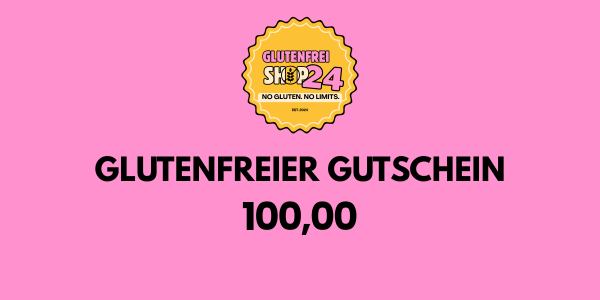 Glutenfreier Gutschein 100,00 € - Glutenfreishop24