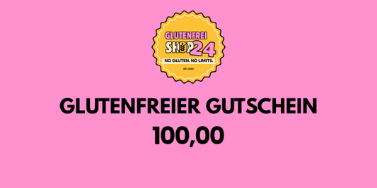 Glutenfreier Gutschein 100,00 € - Glutenfreishop24