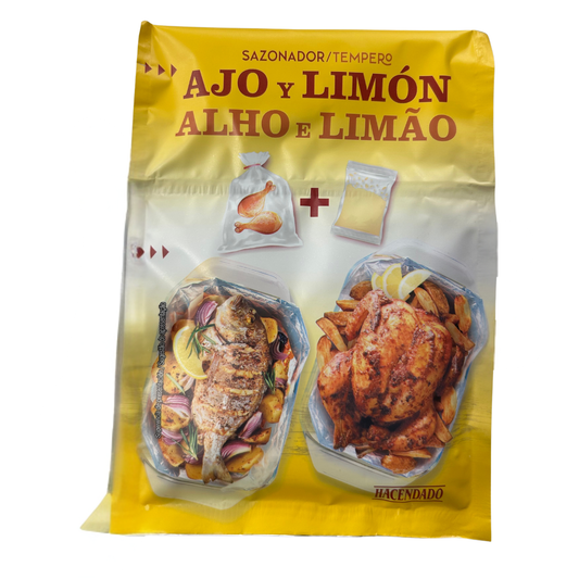 Glutenfreier Gewürz Mix Knoblauch und Zitrone